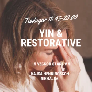 Yin och restorative yoga VT-26