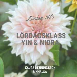 Lördagsklass – Slow Practice, Lördag 14/3